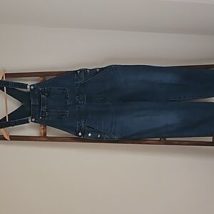 Size 12 Old Navy baggy wide leg overalls